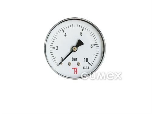 MANOMETER UND VAKUUMMETER STANDARD - ANSCHLUSS HINTEN